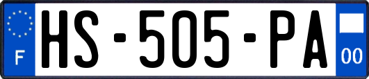 HS-505-PA