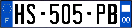 HS-505-PB