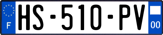 HS-510-PV