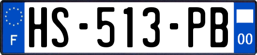 HS-513-PB