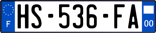 HS-536-FA