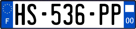 HS-536-PP