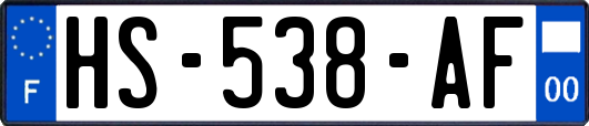 HS-538-AF