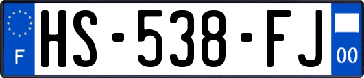 HS-538-FJ