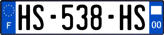 HS-538-HS
