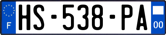 HS-538-PA
