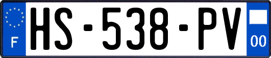 HS-538-PV