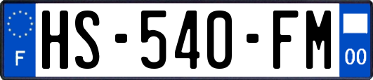 HS-540-FM