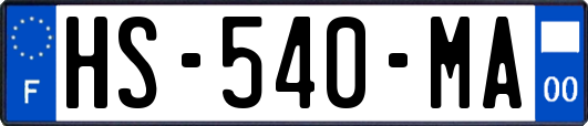 HS-540-MA