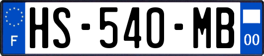 HS-540-MB