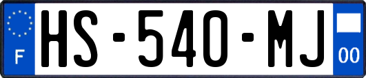 HS-540-MJ