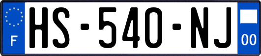 HS-540-NJ