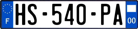 HS-540-PA