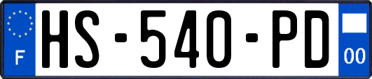 HS-540-PD
