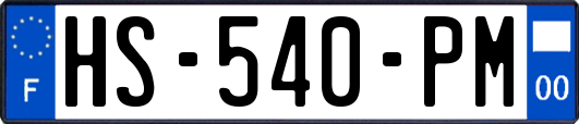 HS-540-PM