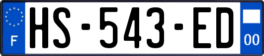 HS-543-ED