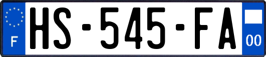 HS-545-FA
