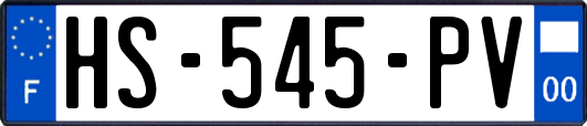 HS-545-PV