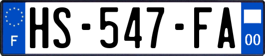 HS-547-FA