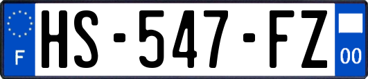 HS-547-FZ