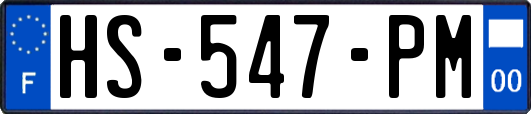 HS-547-PM