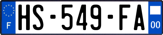 HS-549-FA