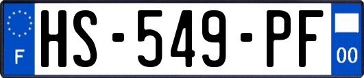 HS-549-PF
