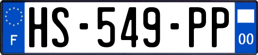 HS-549-PP