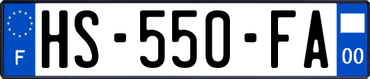 HS-550-FA