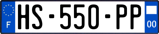 HS-550-PP