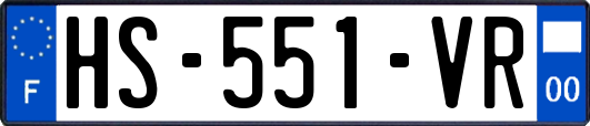 HS-551-VR