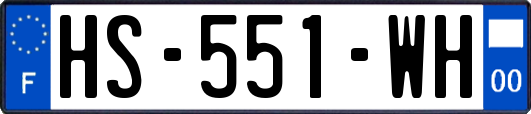 HS-551-WH