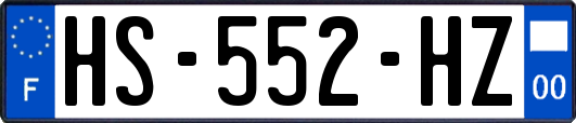 HS-552-HZ