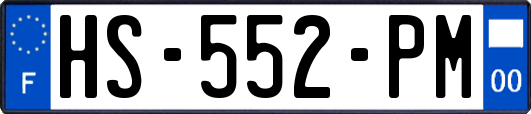 HS-552-PM