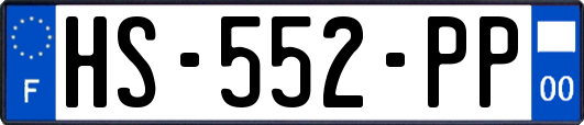 HS-552-PP