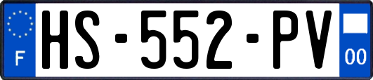 HS-552-PV