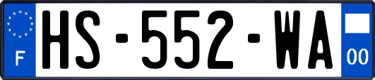 HS-552-WA
