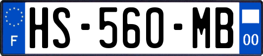 HS-560-MB