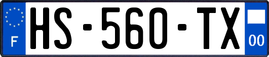 HS-560-TX