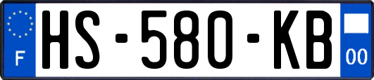 HS-580-KB