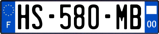 HS-580-MB