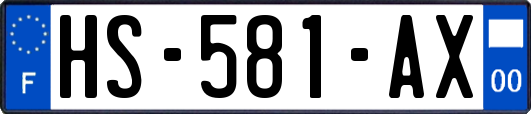 HS-581-AX