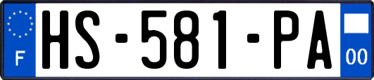 HS-581-PA