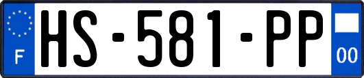 HS-581-PP