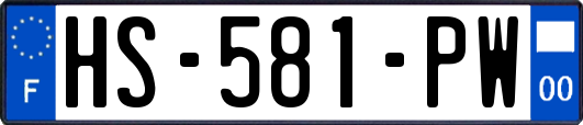 HS-581-PW