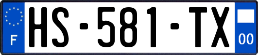 HS-581-TX
