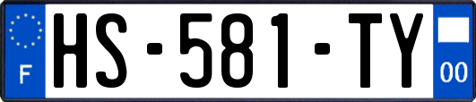 HS-581-TY