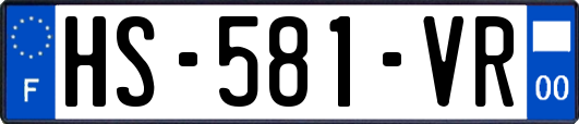 HS-581-VR