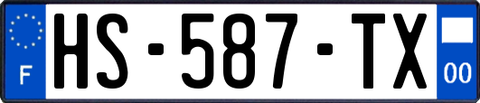 HS-587-TX