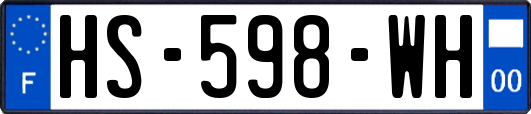 HS-598-WH